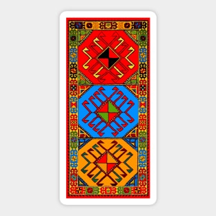 Armenian Folk Art Sticker